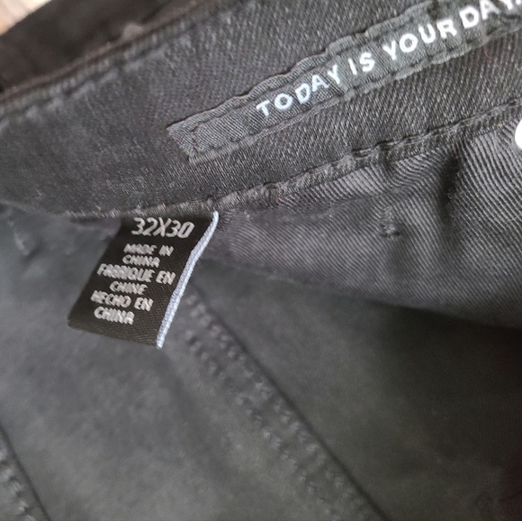 NWT Kenneth Cole Men's Black Jeans Slim Fit Sz.32×30 - Picture 3 of 10